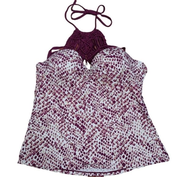 AMBRIELLE Strappy Swim Top Medium - Picture 1 of 7